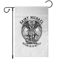 Saint Michael Heavenly Warrior Garden Flag Defend Us In Battle