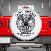 Saint Michael Heavenly Warrior Spare Tire Cover Defend Us In Battle