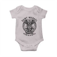 Saint Michael Heavenly Warrior Baby Onesie Defend Us In Battle