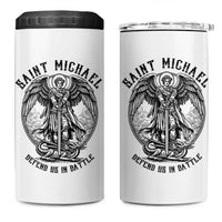 Saint Michael Heavenly Warrior 4 in 1 Can Cooler Tumbler Defend Us In Battle
