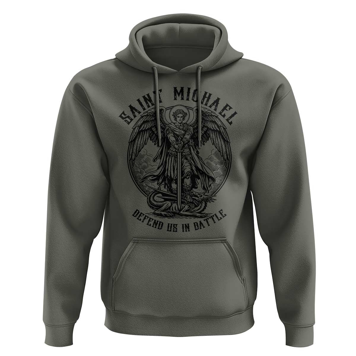 Saint Michael Heavenly Warrior Hoodie Defend Us In Battle