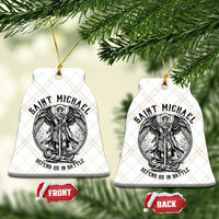 Saint Michael Heavenly Warrior Ceramic Ornament Defend Us In Battle