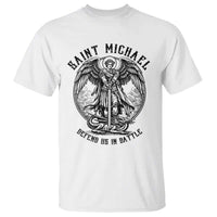 Saint Michael Heavenly Warrior T Shirt Defend Us In Battle