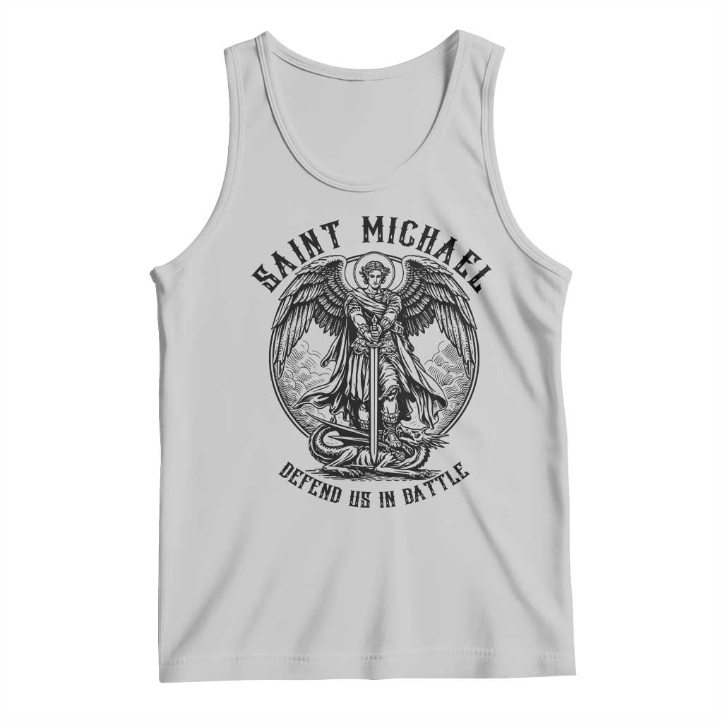 Saint Michael Heavenly Warrior Tank Top Defend Us In Battle