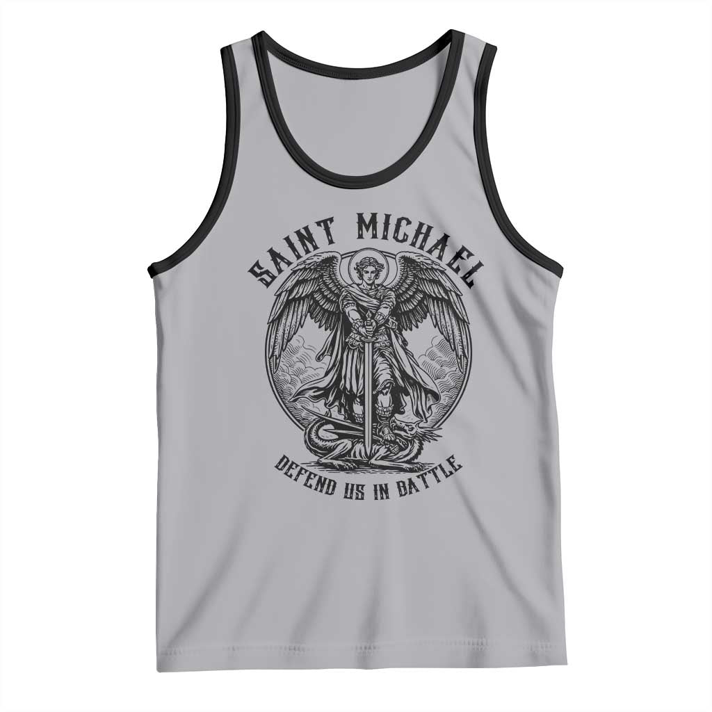 Saint Michael Heavenly Warrior Tank Top Defend Us In Battle