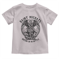 Saint Michael Heavenly Warrior Toddler T Shirt Defend Us In Battle