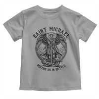 Saint Michael Heavenly Warrior Toddler T Shirt Defend Us In Battle