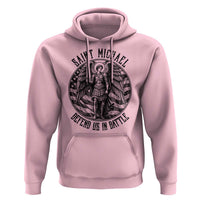 Saint Michael Defend Us In Battle Hoodie American Flag Patriotic