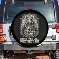St Michael The Archangel Protect Us Spare Tire Cover Christian Faith Gift