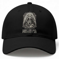 St Michael The Archangel Protect Us Baseball Cap Christian Faith Gift