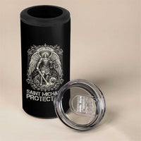St Michael The Archangel Protect Us 4 in 1 Can Cooler Tumbler Christian Faith Gift
