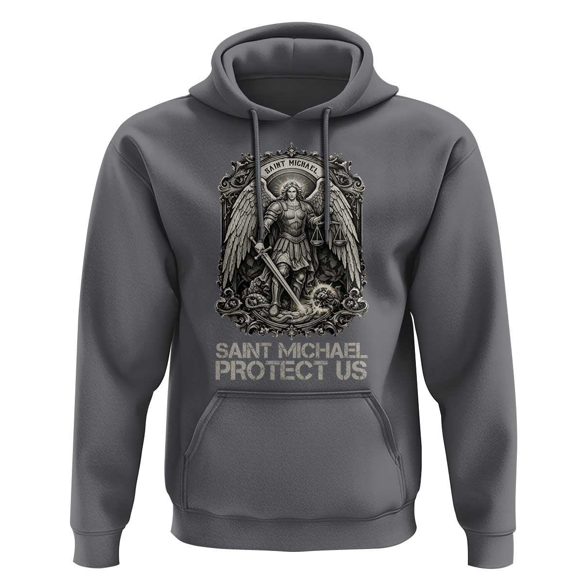 St Michael The Archangel Protect Us Hoodie Christian Faith Gift