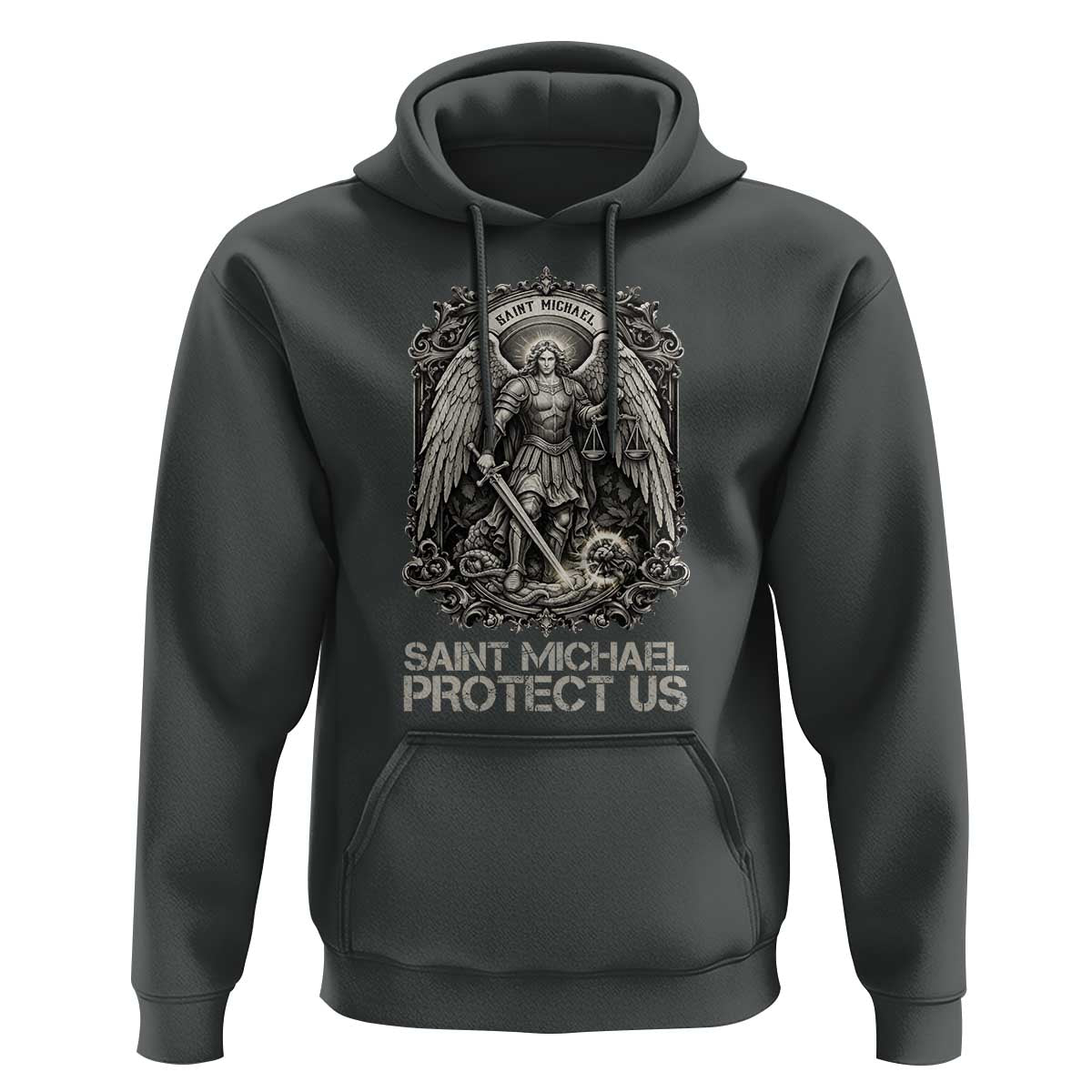 St Michael The Archangel Protect Us Hoodie Christian Faith Gift