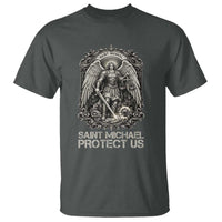 St Michael The Archangel Protect Us T Shirt Christian Faith Gift