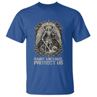 St Michael The Archangel Protect Us T Shirt Christian Faith Gift