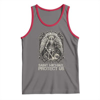 St Michael The Archangel Protect Us Tank Top Christian Faith Gift