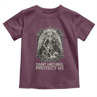 St Michael The Archangel Protect Us Toddler T Shirt Christian Faith Gift