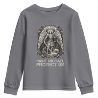 St Michael The Archangel Protect Us Youth Sweatshirt Christian Faith Gift
