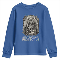 St Michael The Archangel Protect Us Youth Sweatshirt Christian Faith Gift