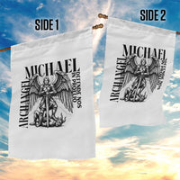 Saint Michael Archangel Defende Nos In Proelio Garden Flag Christian Faith Gift