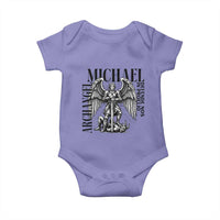 Saint Michael Archangel Defende Nos In Proelio Baby Onesie Christian Faith Gift