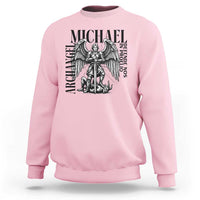 Saint Michael Archangel Defende Nos In Proelio Sweatshirt Christian Faith Gift