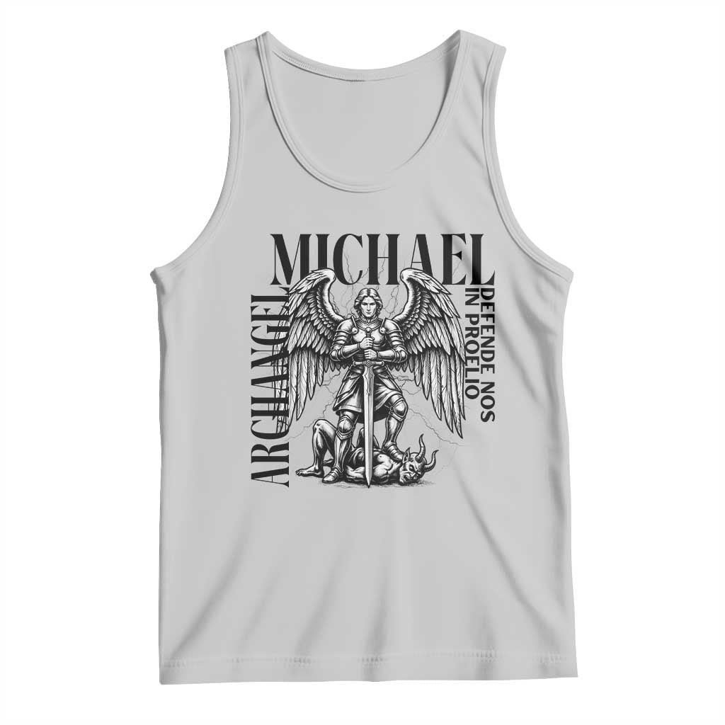 Saint Michael Archangel Defende Nos In Proelio Tank Top Christian Faith Gift