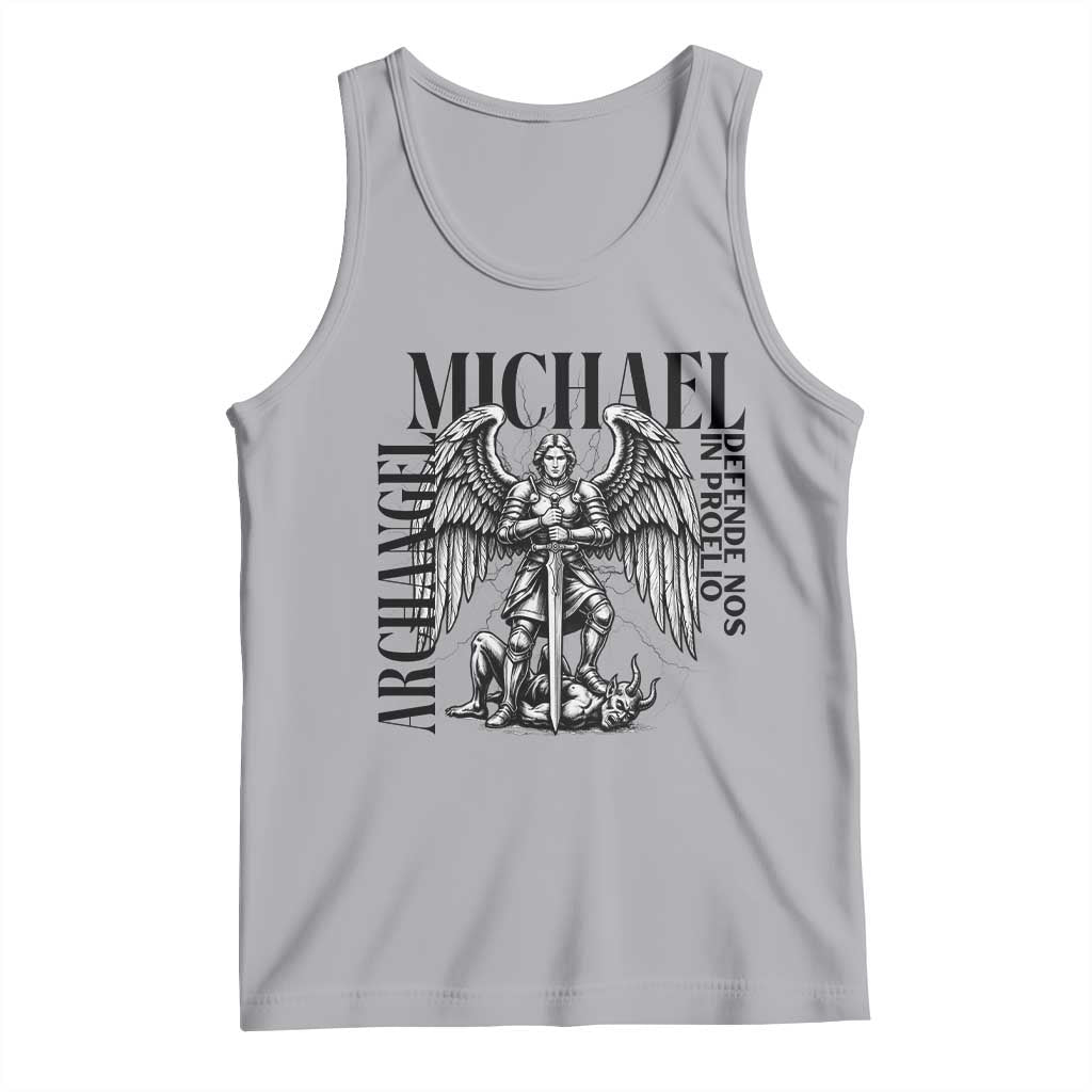 Saint Michael Archangel Defende Nos In Proelio Tank Top Christian Faith Gift