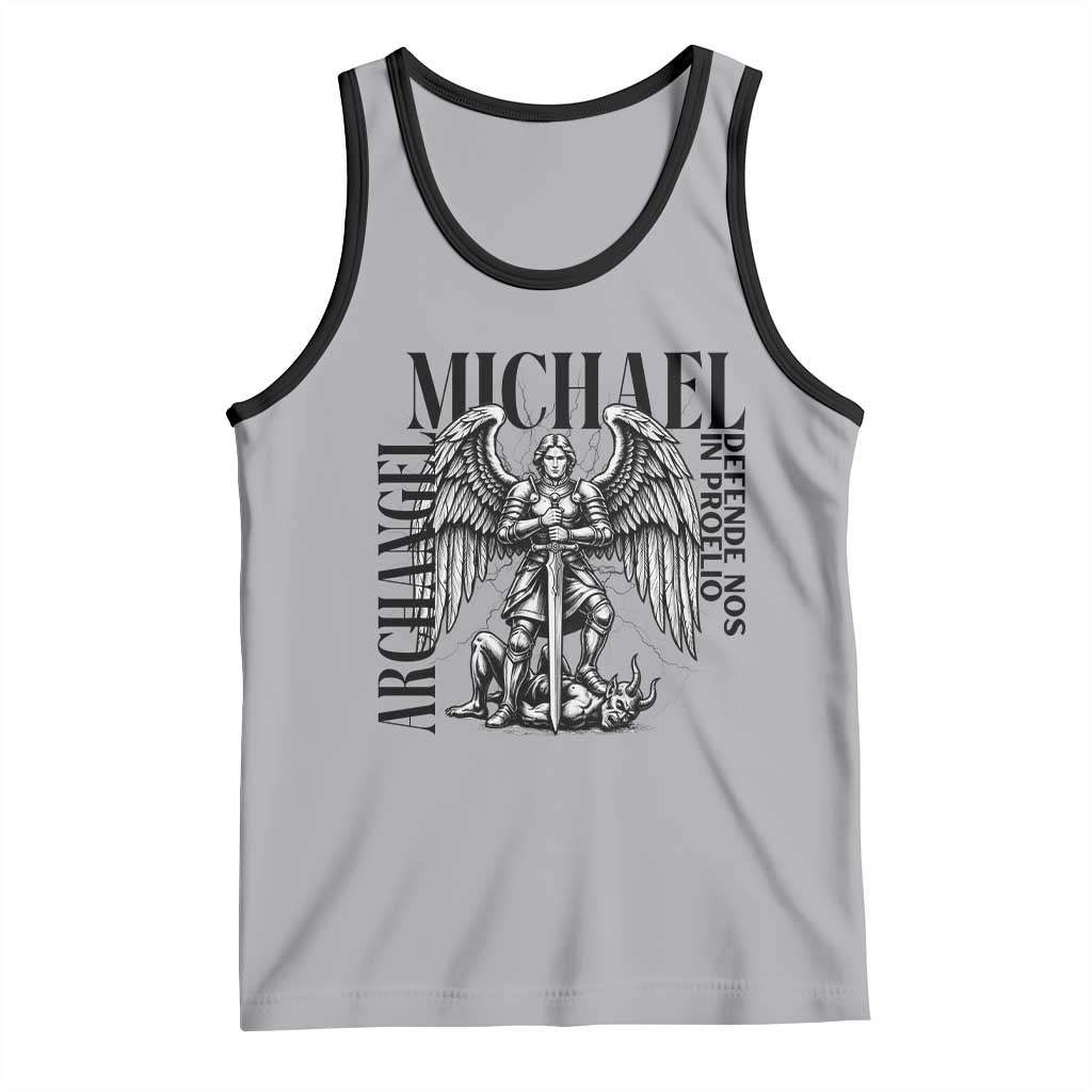 Saint Michael Archangel Defende Nos In Proelio Tank Top Christian Faith Gift