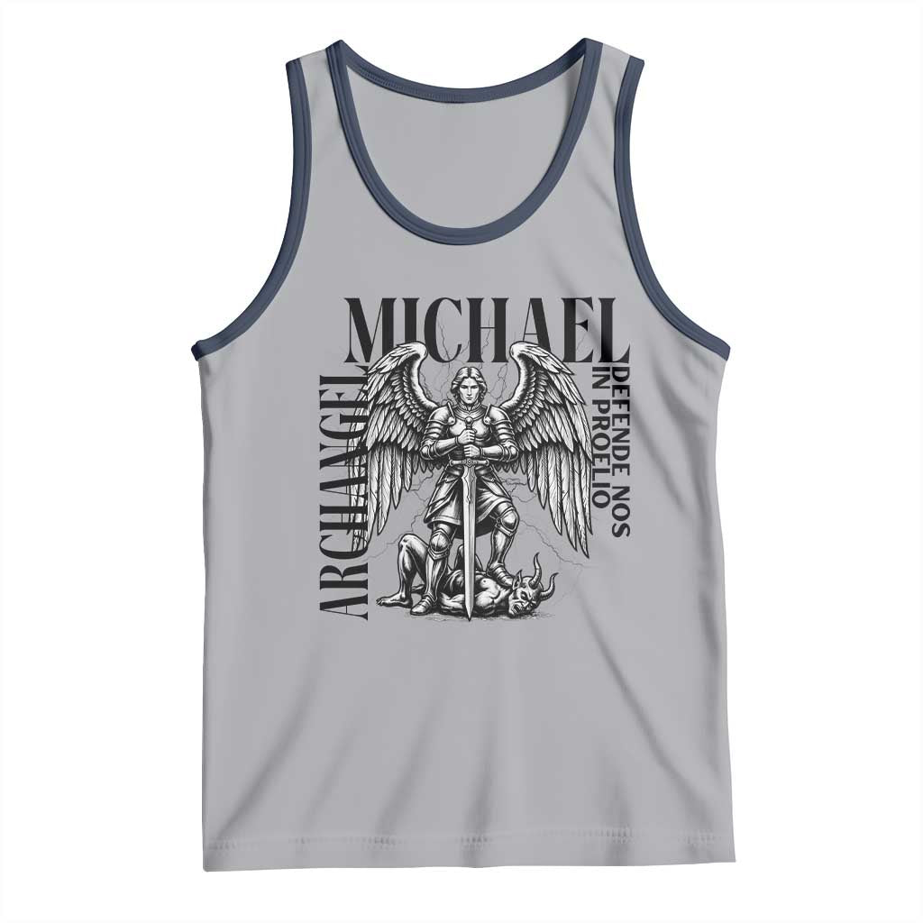 Saint Michael Archangel Defende Nos In Proelio Tank Top Christian Faith Gift