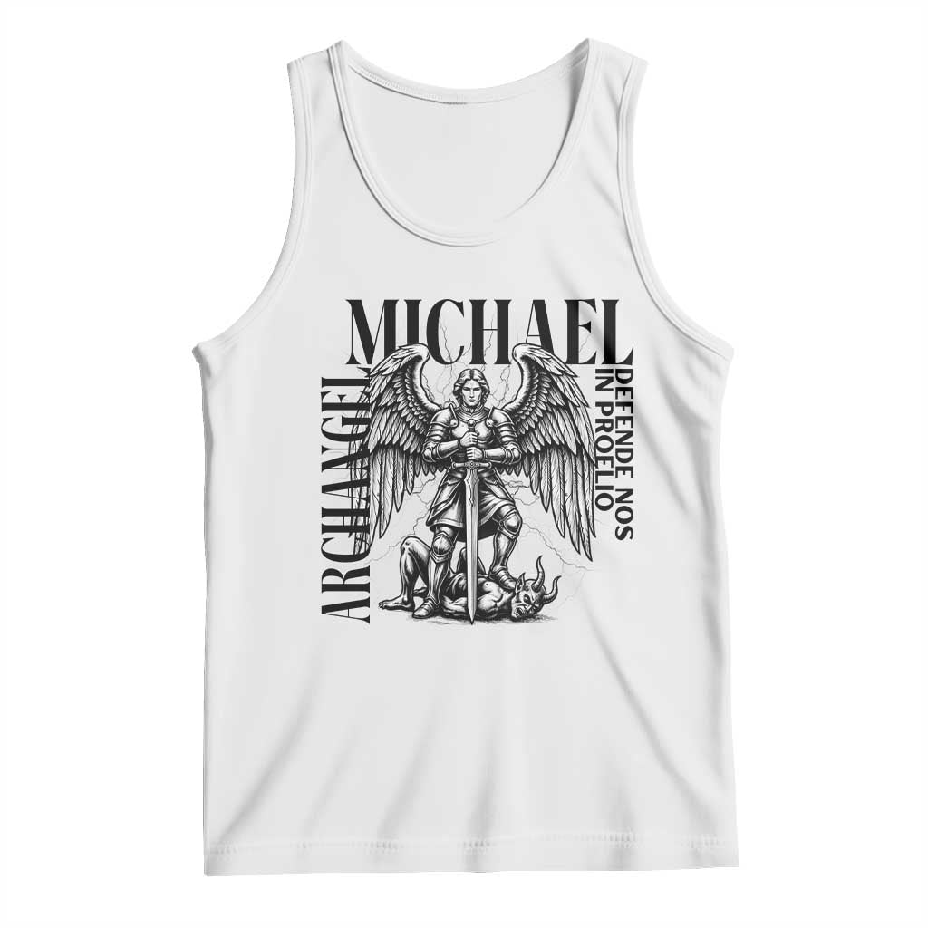 Saint Michael Archangel Defende Nos In Proelio Tank Top Christian Faith Gift