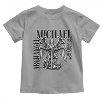 Saint Michael Archangel Defende Nos In Proelio Toddler T Shirt Christian Faith Gift