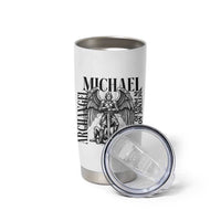 Saint Michael Archangel Defende Nos In Proelio Tumbler Cup Christian Faith Gift