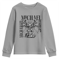 Saint Michael Archangel Defende Nos In Proelio Youth Sweatshirt Christian Faith Gift