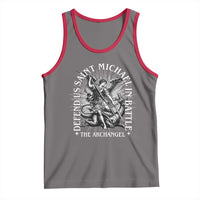 Saint Michael Defend Us In Battle Tank Top Catholic Protection Gift