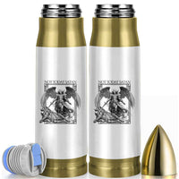 Funny Saint Michael Defeating Satan Bullet Tumbler Not Today Satan