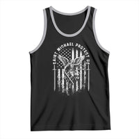 Vintage Saint Michael Archangel Protect Us Prayer Tank Top