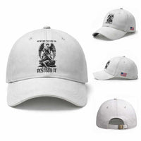 Do Not Make Peace With Evil Baseball Cap Archangel Saint Michael