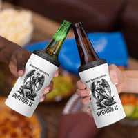 Do Not Make Peace With Evil 4 in 1 Can Cooler Tumbler Archangel Saint Michael