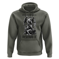 Do Not Make Peace With Evil Hoodie Archangel Saint Michael