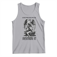 Do Not Make Peace With Evil Tank Top Archangel Saint Michael
