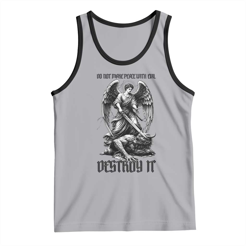 Do Not Make Peace With Evil Tank Top Archangel Saint Michael