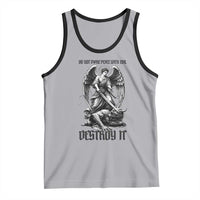 Do Not Make Peace With Evil Tank Top Archangel Saint Michael