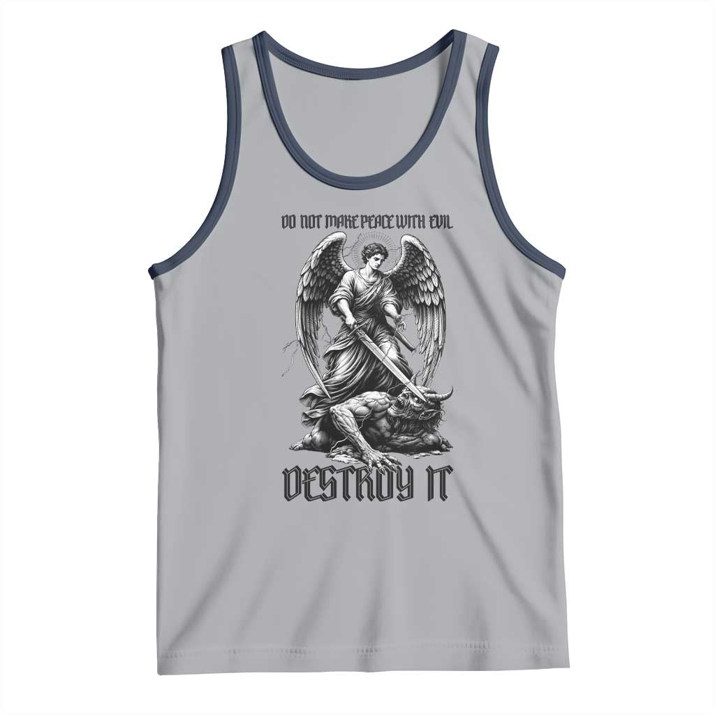 Do Not Make Peace With Evil Tank Top Archangel Saint Michael