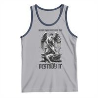 Do Not Make Peace With Evil Tank Top Archangel Saint Michael