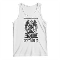 Do Not Make Peace With Evil Tank Top Archangel Saint Michael