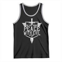 Do Not Make Peace With Evil Tank Top Catholic Protection Gift