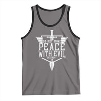 Do Not Make Peace With Evil Tank Top Catholic Protection Gift