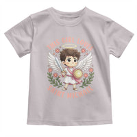 This Girl Loves Saint Michael Toddler T Shirt Religious Faith Gift