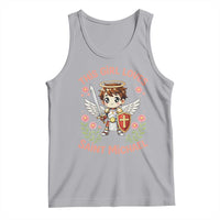 This Girl Loves Saint Michael Tank Top Catholic Faith Gift